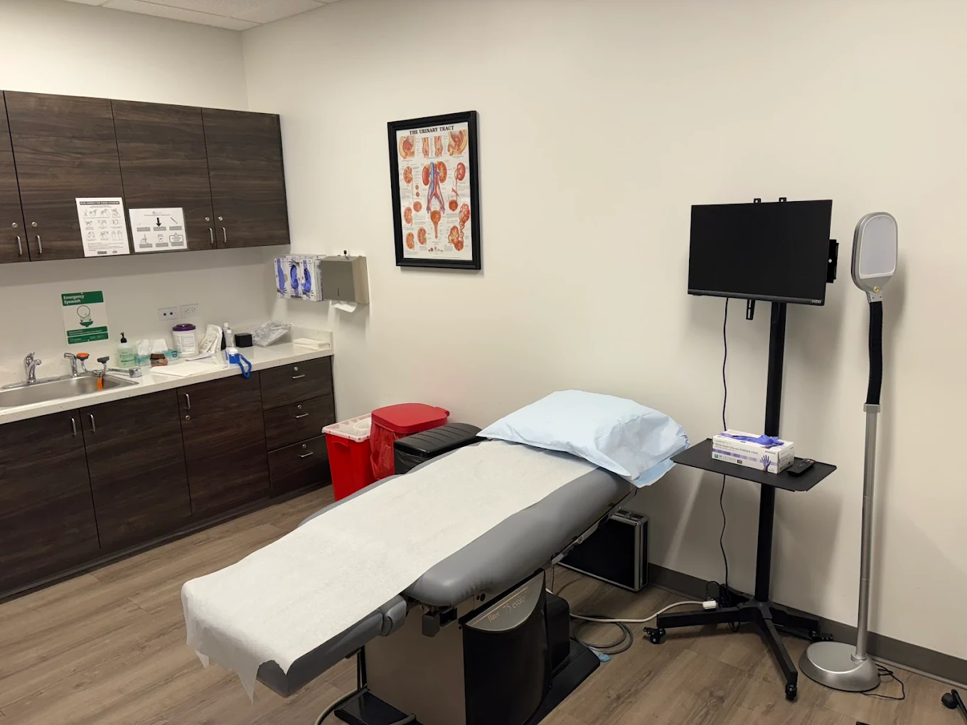 Las Vegas Proctology Exam Room - Modern medical examination room